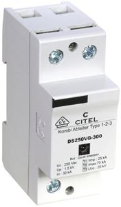 Parafoudre Flury DS 250VG type 1+2+3, 1-pôle