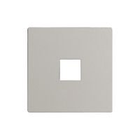 Frontplatte EDIZIOdue elegance für 1×Taster stone