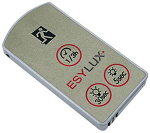 Télécommande ESYLUX MOBIL-SLi pour SLA/SLC/SLD, 56×29×7mm