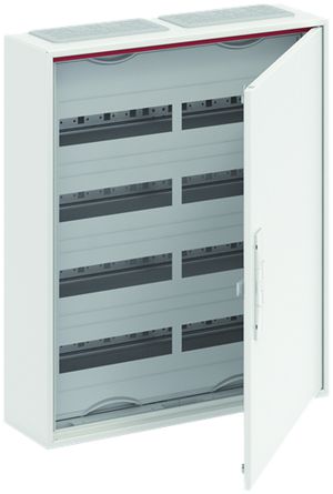 AP-Kleinverteiler ABB CA 24V, 2-Feld 4-reihig 96TE, Tür