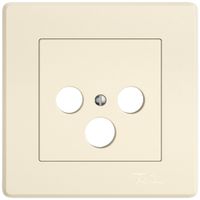 UP-Montageset EDIZIO.liv SNAPFIX® für SAT-Antennensteckdose cr