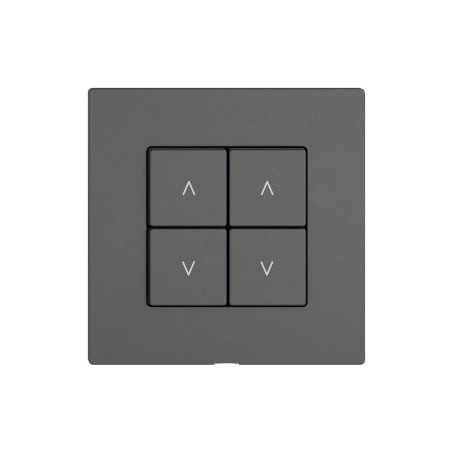 Comando per interruttore tapparelle EDIZIO.liv Wiser SNAPFIX® 2C WLAN 4T grs