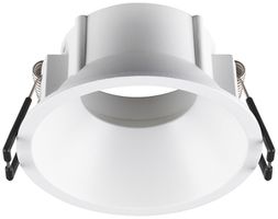 Telaio da incasso SLV NEW TRIA 75 alluminio Ø82×43mm bianco
