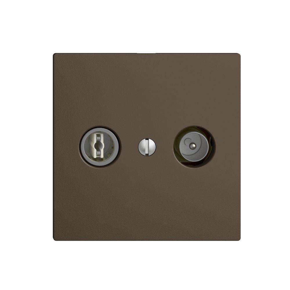 UP-TV-R-Dose EDIZIOdue 4dB coffee Breitbanddose 5…2000MHz, F