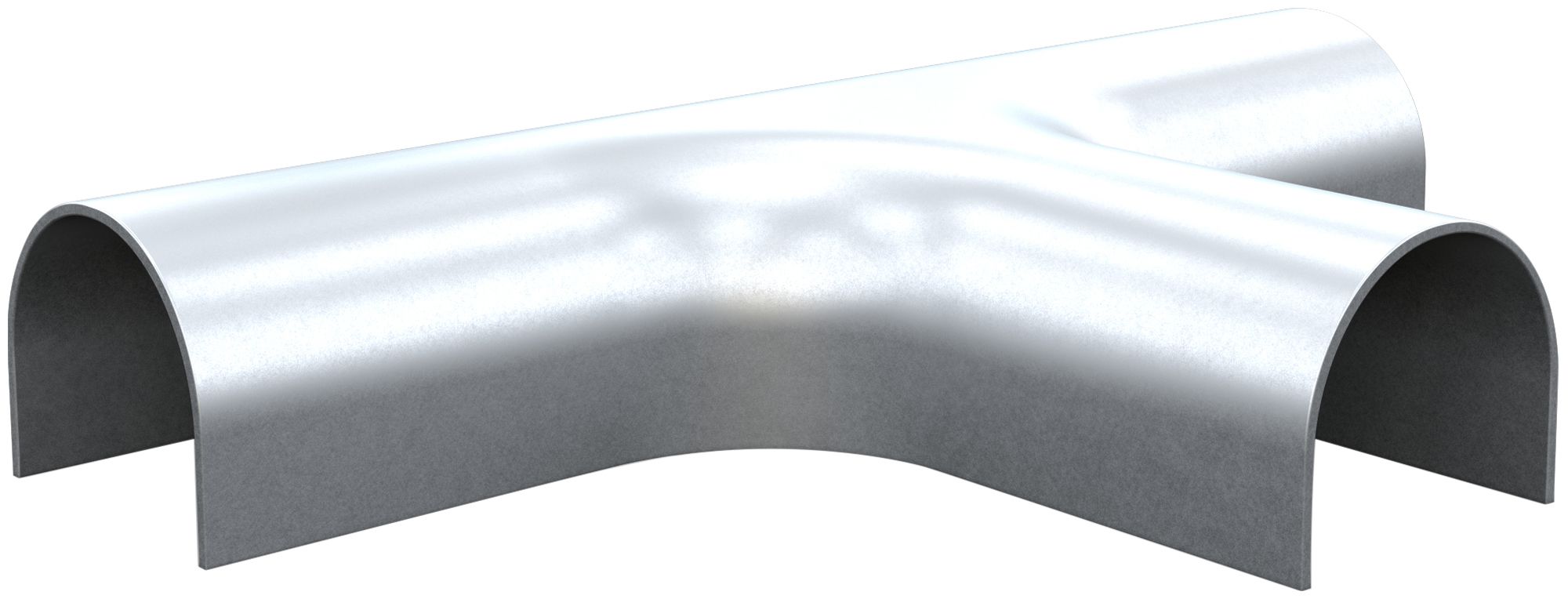 T-Stück PM xShield für Kabelschutz Ø22mm 80×22×135mm