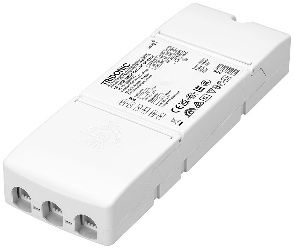 Alimentation LED Tridonic LC 2.7…12.5W 54V 50…300mA ON/OFF 200×70mm