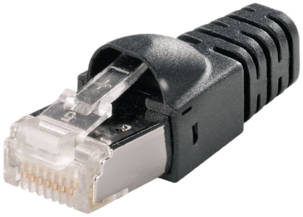 RJ45-Stecker Weidmüller IE-P63 mit Knickschutz, 5.5…6.2mm, Cat.6A