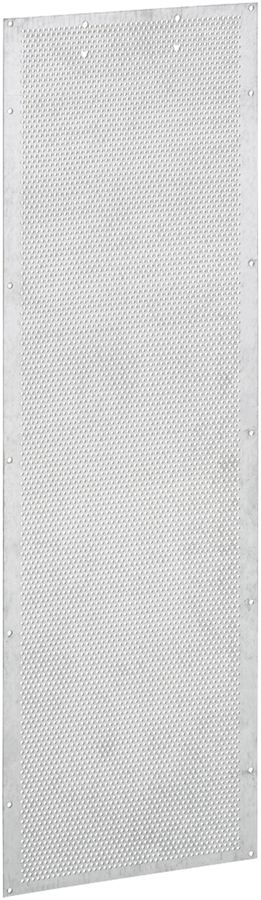 Plaque de montage Hager univers N 760×248mm poinçonnage acier inoxydable