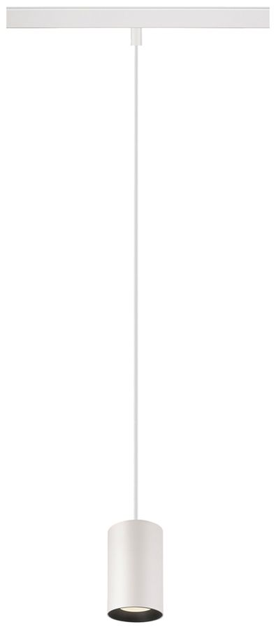 Lampada sospesa LED SLV NUMINOS XS 48V AD 8.7W 700lm 940 DALI Ø50 bianco/nero