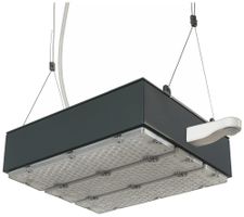 LED-Hallenstrahler Sylvania KubiXx AISLE PIR 83W 14400lm 840 IP65 DALI 440×280