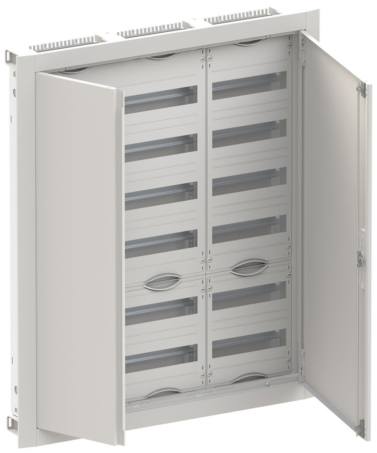 Distributeur ENC ABB ComfortLine 6 rangées 216UM avec porte 865×1014×125mm