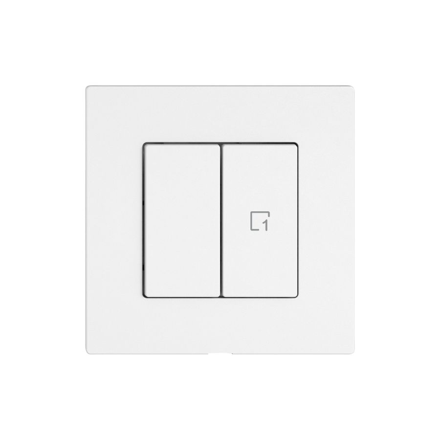 Comando per interruttore EDIZIO.liv Wiser SNAPFIX® 1C scena 2T bi