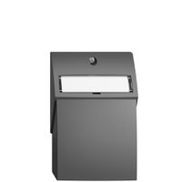 Kit de montage Edue F, avec capot de sortie droite, pour 2×Keystone, gris foncé