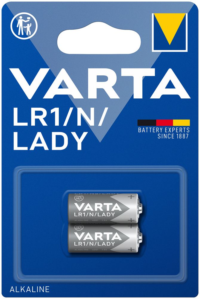 Batterie Alkali VARTA Electronics LR1 Blister à 2 Stück