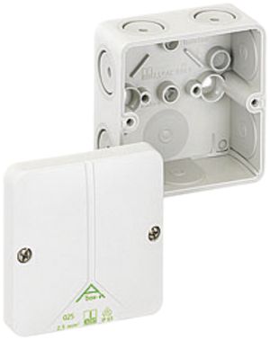 AP-Abzweigdose Abox-i 25 leer PC, 80×80×52mm, IP65