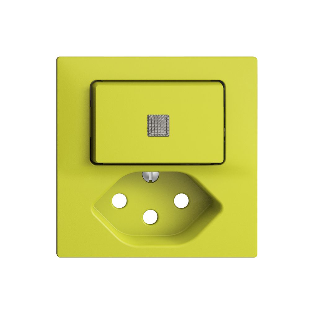 Kit frontale EDIZIOdue lemon 60×60mm T13 con lente