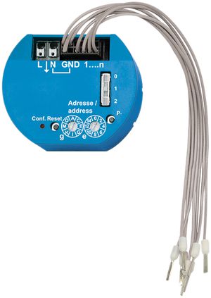 Powerline 8-Kanal Sensor Demelectric Eltako PL-SM8