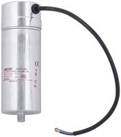 Condensateur ICAR MLR25U2580055128/I-C 80µF 400V pour démarrage Ø55×128mm
