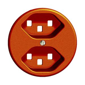 Frontscheibe FH 2×T23 orange Ø58mm