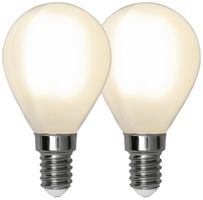 LED-Lampe E14 2.5W 250lm 2700K opal Ø45×80mm Duo Pack