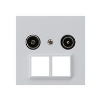 Presa antenna INC R/TV HMS kallysto A 14dB grigio chiaro