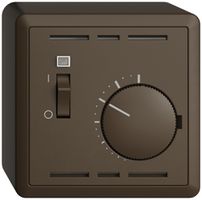 AP-Raumthermostat EDIZIOdue coffee mit Schalter