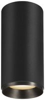 LED-Deckenleuchte SLV NUMINOS L PHASE 28W 2400lm 3000K 60° Ø100×213mm schwarz