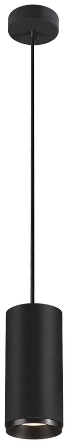 LED-Pendelleuchte SLV NUMINOS L PHASE 28W 2715lm 4000K 60° Ø100×213mm schwarz