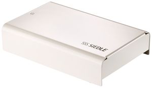 Unité de contrôle d'accès Siedle 16 500000 blanc 140×215×50mm