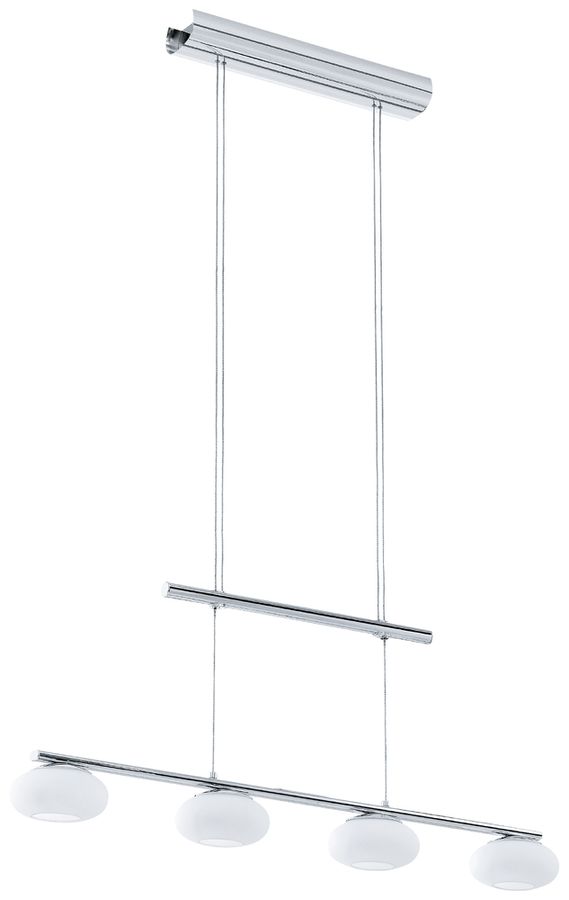 LED-Pendelleuchte Eglo ALEANDRO 1 18W 2000lm 3000K DIM 800mm Chrom
