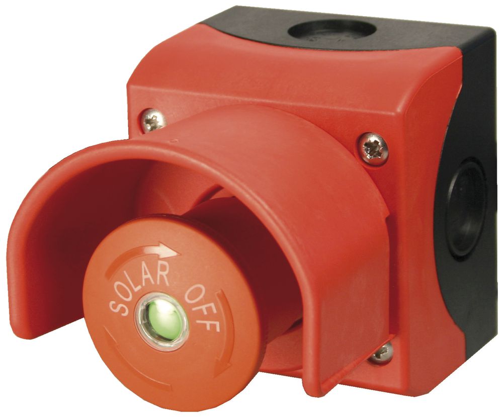 Interruttore arresto emergenza AP 2Ch per impianto PV