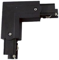 Eckverbinder DOTLUX 90° dreiphasig links schwarz