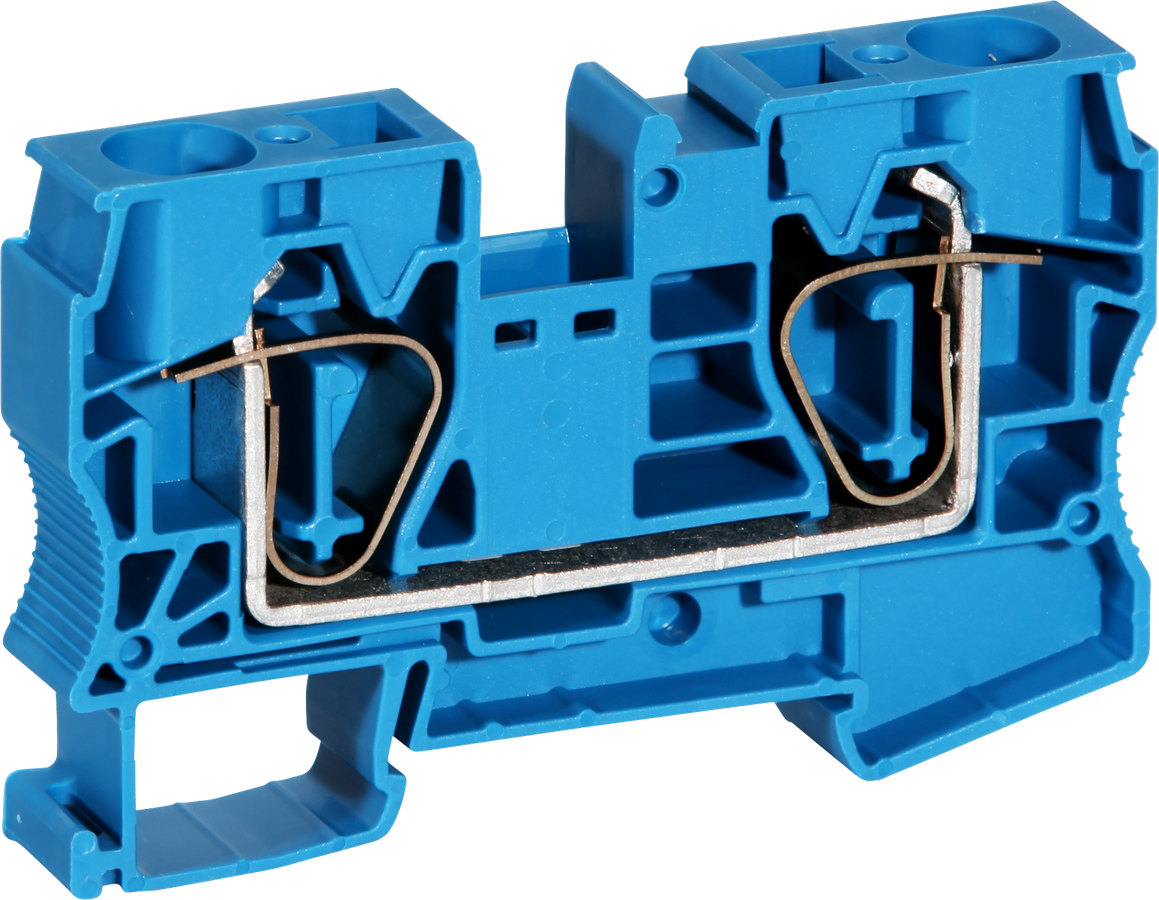 Morsetto 0.2…16mm² raccordo a molla blu