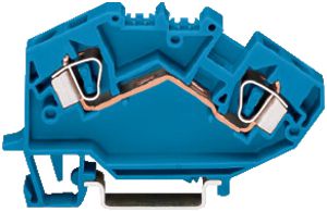 Morsetto di passaggio WAGO 6mm² blu