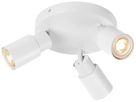 Spot SLV PURI 2.0 Tube CW GU10 3×6W VAR Ø180×113mm blanc