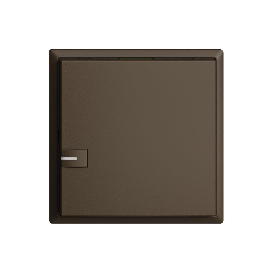 Poussoir KNX RGB EDUE, 250mW, a.LED RGB, 1×poussoir, 1×comm.1×touche, cof