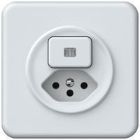 Combinaison ENC origin sch 6 + 1×type 13 92×92mm lumineux blanc