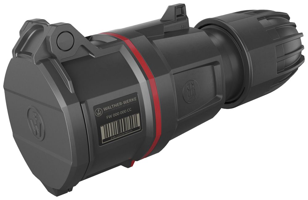 Prise mobile CEE NEO 5P 32A 380…415V 6h rouge IP54 borne sans vis