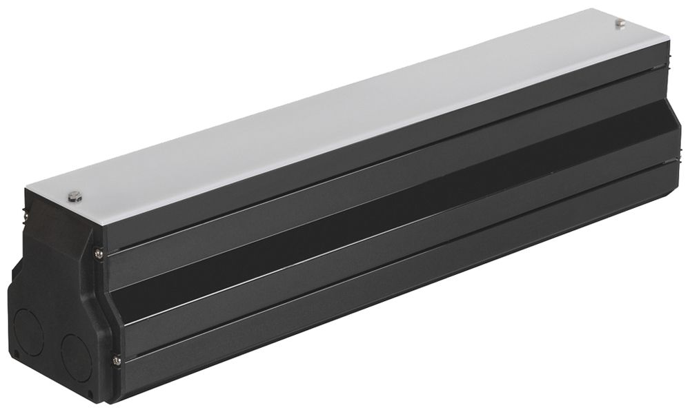 EB-Gehäuse SLV DASAR 600 Kunststoff 620×130×140mm schwarz