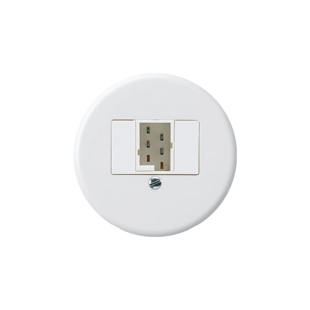 Insert pour boîte ENC basico 1×TT83 blanc