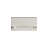Touche 1/2 KNX/électron.a.LED+ pap.EDIZIOdue commande 2×1 gris clair