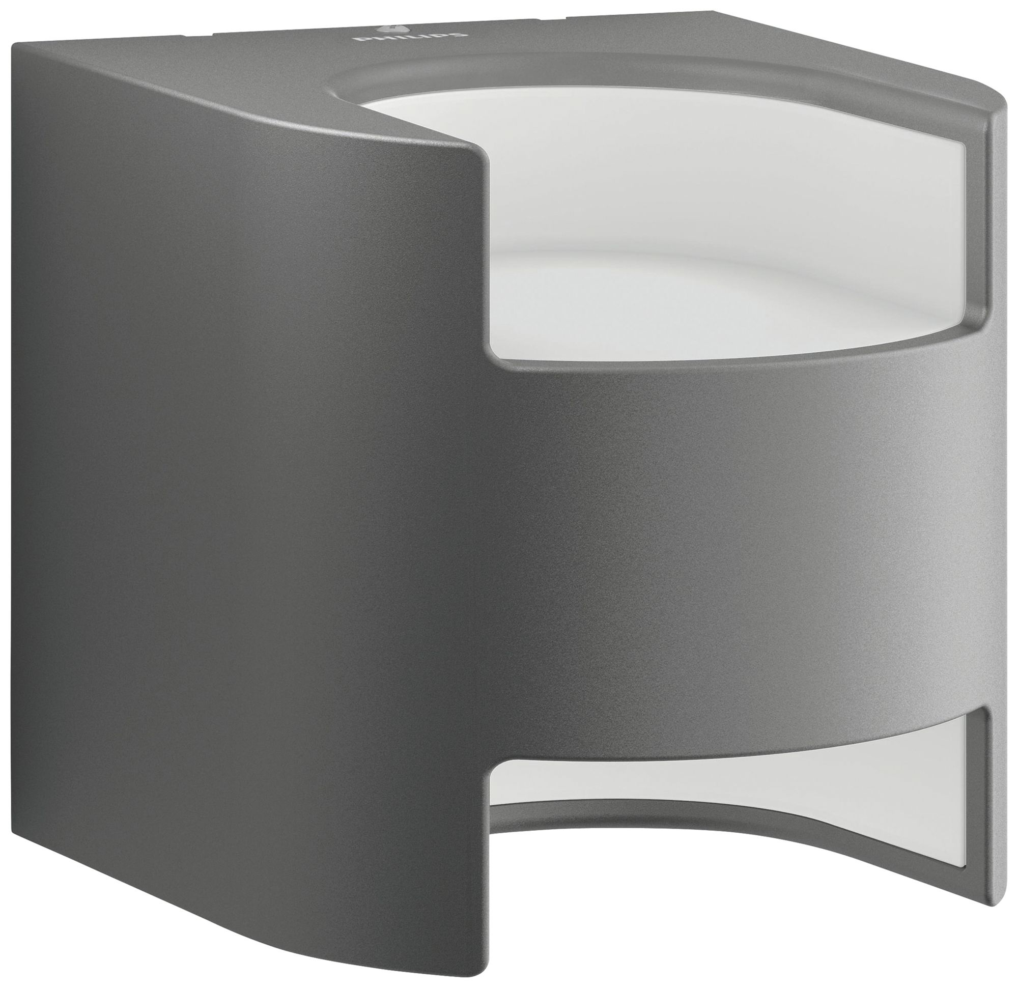 LED-Wandleuchte Grass 9W 2700K 800lm IP44 anthrazit