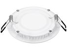 Downlight LED Sylvania Flat 108 7W 600lm 4000K IP44 120° VAR 120mm blanc