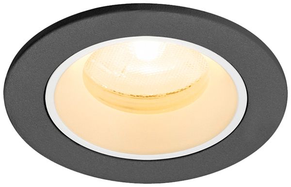 LED-Downlight SLV NUMINOS XS 6.9W 950lm 3000K NB DALI Ø65×45mm sz/ws