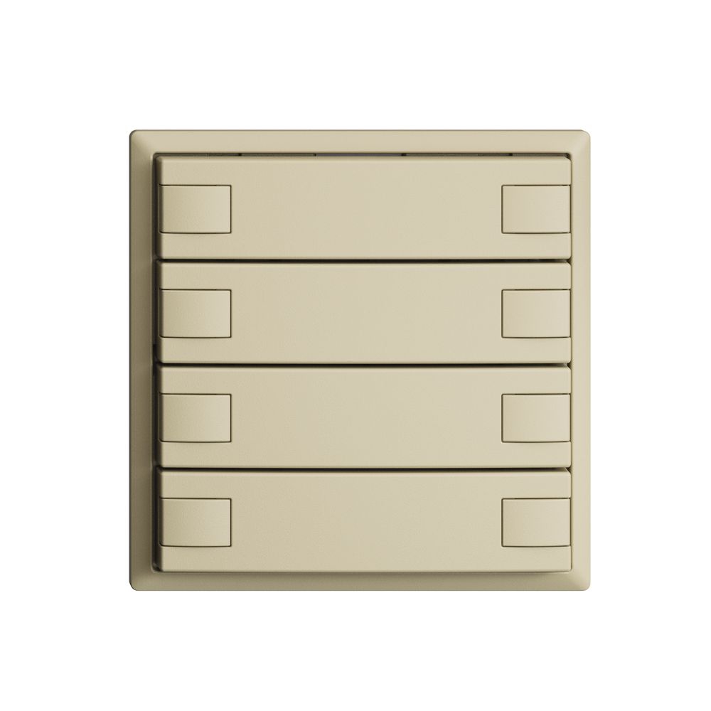 KNX-Taster RGB EDUE, 250mW, o.LED, 8×Taste, 1×Tastenb., van