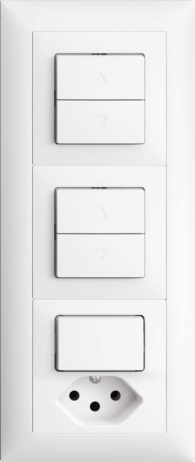 Combinazione INC Edue 3×1, Int p.tap 1C+Int p.tap 1C+Combi 3/T13 bi