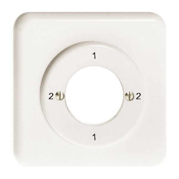 Kit frontal ENC 2-1-2-1 blanc pour interrupteur rotatif à clé