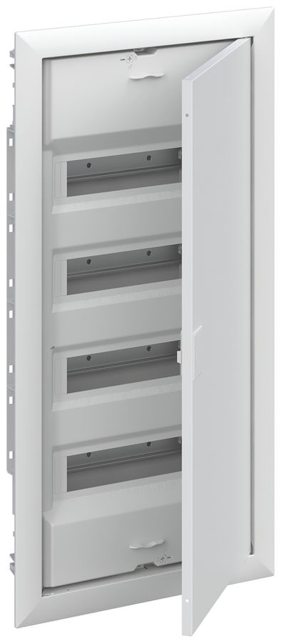Tableau de distribution ENC ABB UK648N3 4 rangées 48UM avec porte, blanc