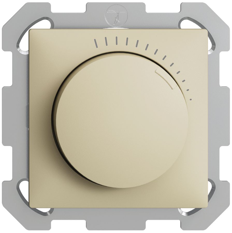 Régulateur de vitesse ENC EDUE 230VAC, 1 phase, 20…400VA, 77×77mm, vanille