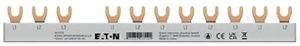 Kammschiene Eaton EVGK-3PHAS/N/8MODUL/LS L1-L2-L3-X+L1-L2-L3 10mm² 4+8TE